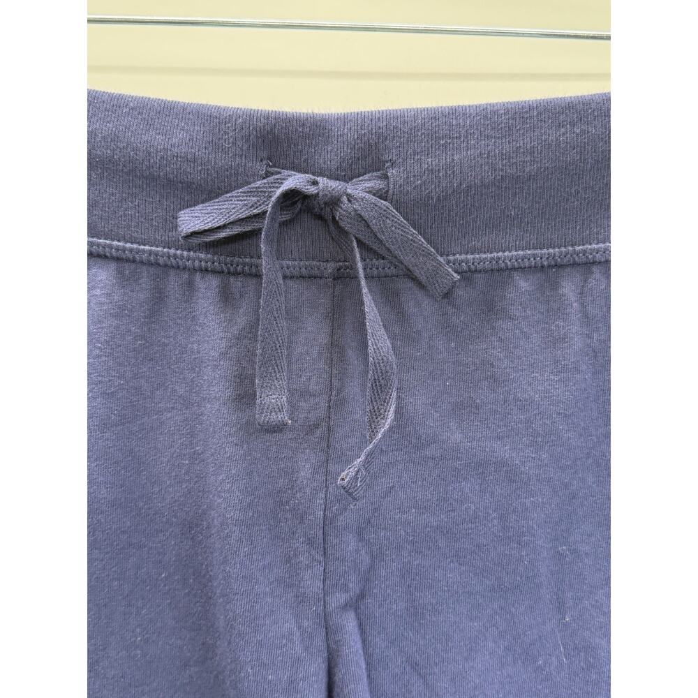 Hanes Navy Blue Lounge Shorts Women XL Drawstring Cotton Casual Comfy Athleisure - Picture 5 of 9